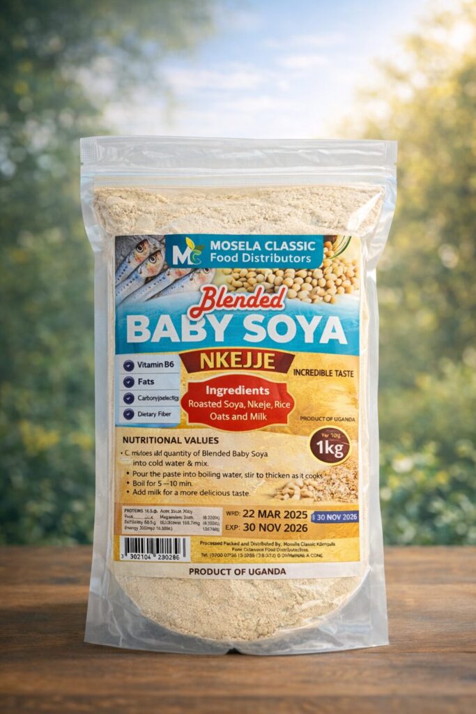 MOSELA Blended Baby Soya in natural light